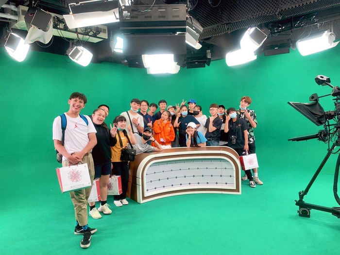 好開心能到原民台的攝影棚