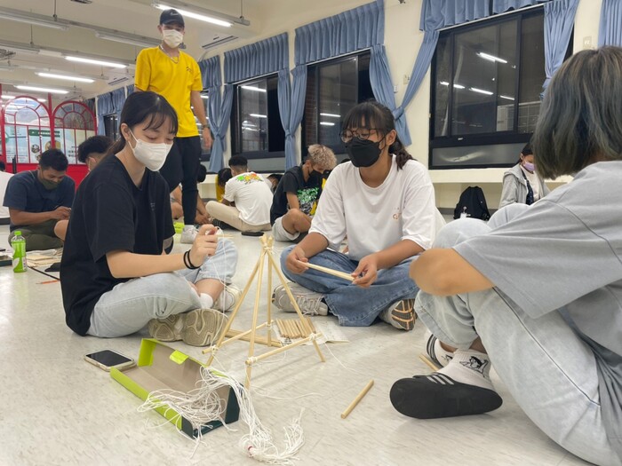 竹桌椅製作