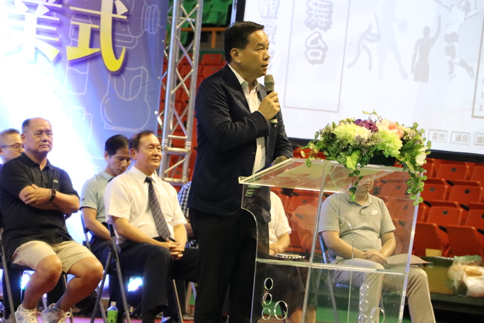 體大校長邱炳坤校長致詞