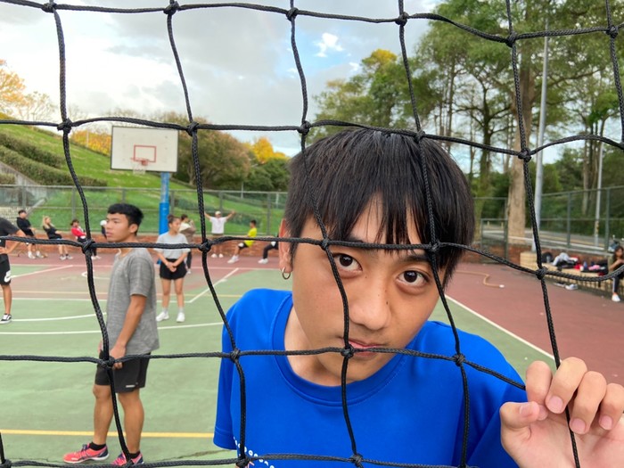 排球奪標季賽前練習